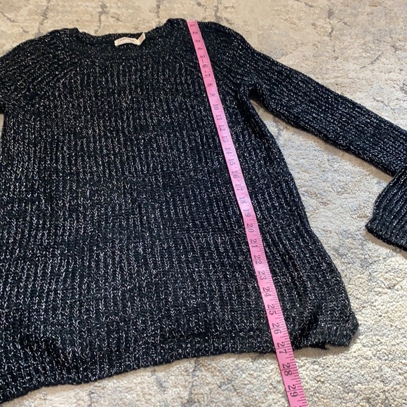 Black shiny sweater✨💫🖤🖤 - Picture 2 of 6